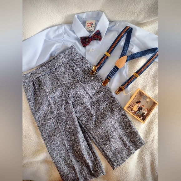 NWT Vintage 1990 Good Lad of Philadelphia Outfit Boys 18 Months Made in USA 4 Pc - Picture 1 of 12